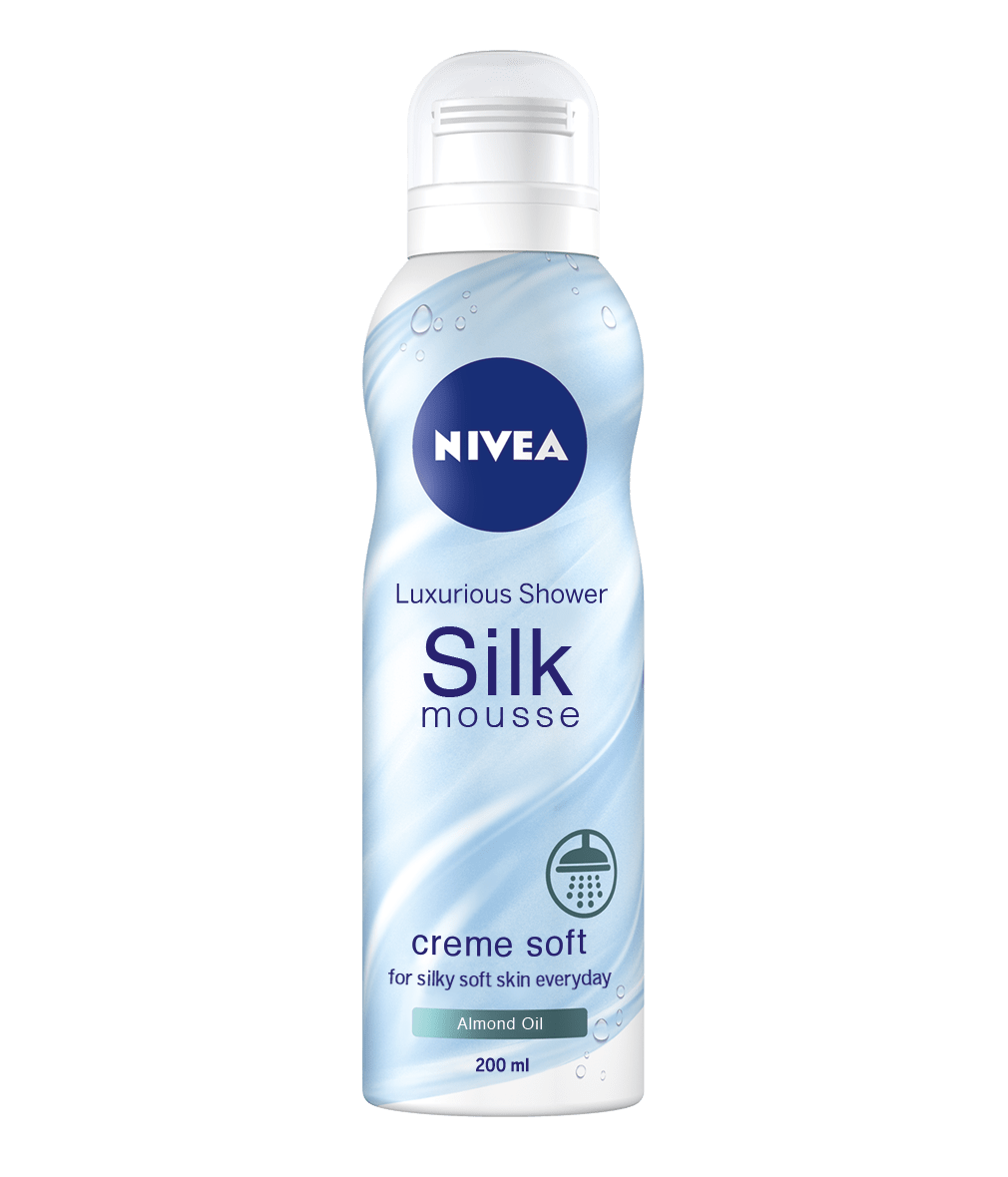 NIVEA Shower Silk Mousse Creme Soft | Shower Mousse | NIVEA