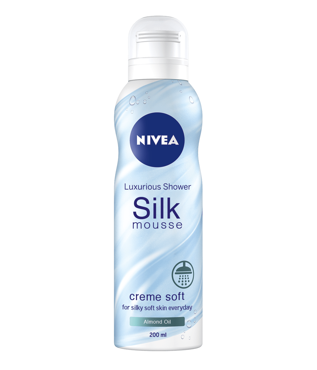 NIVEA Shower Silk Mousse Creme Soft Shower Mousse NIVEA