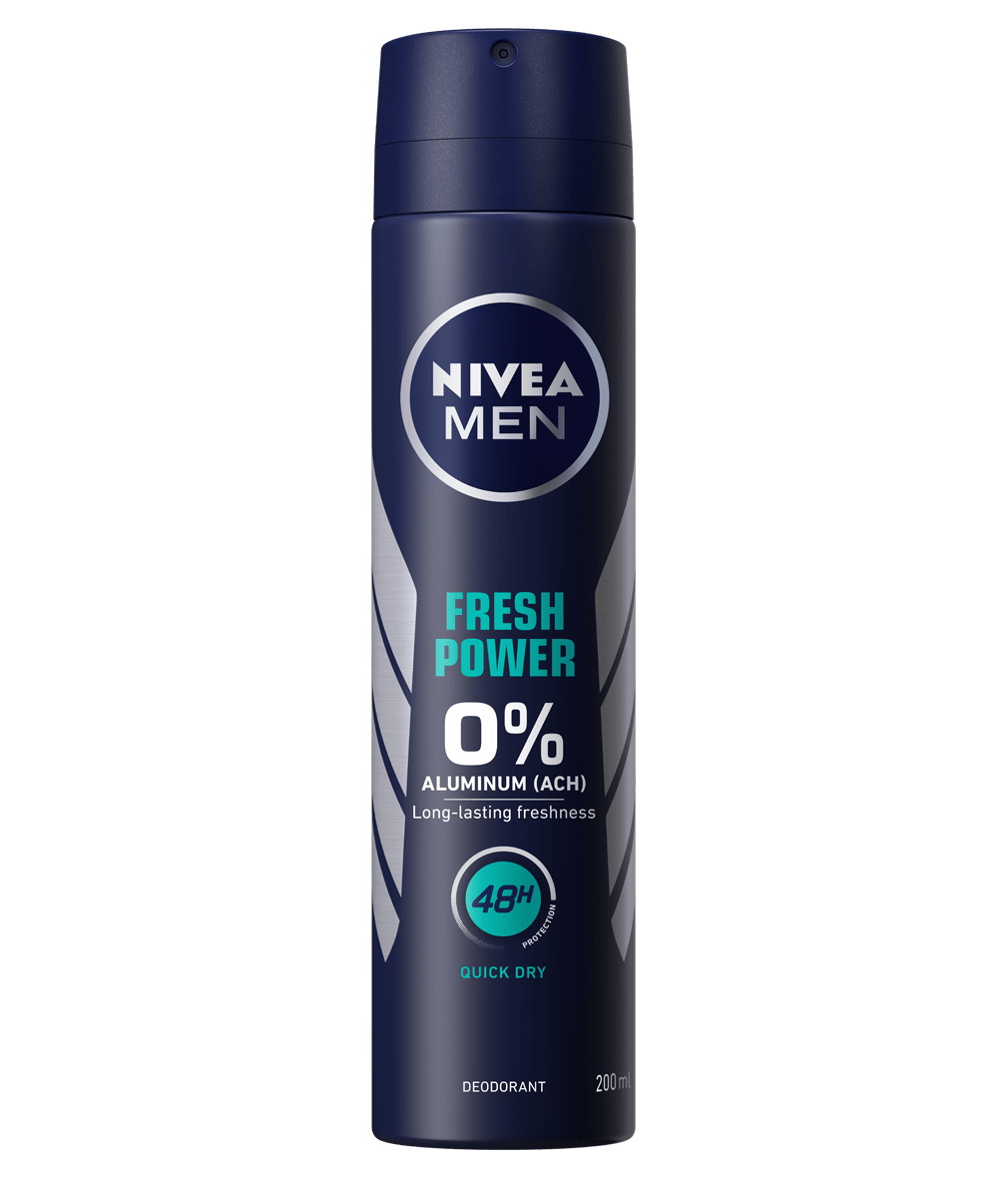 Deodorant | Longlasting Freshness | NIVEA MEN Fresh Power