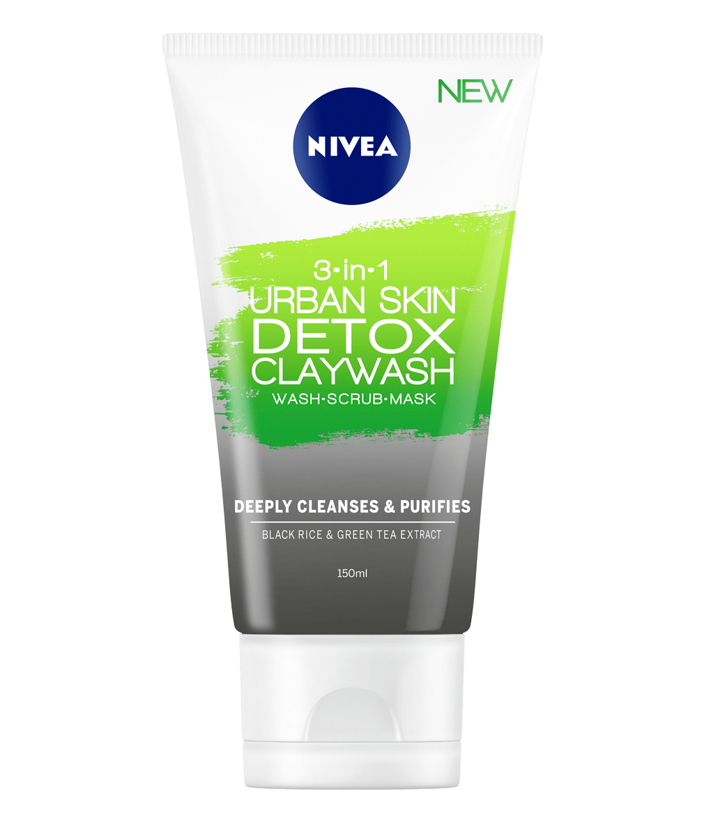 3 In 1 Urban Skin Detox Clay Wash Nivea
