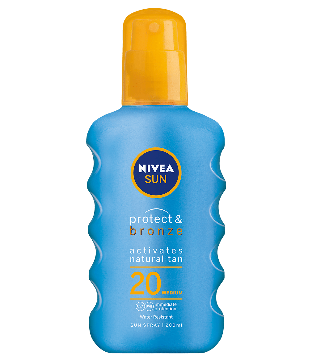 Protect Bronze Tan Activate Spray Spf20 Sun Care Nivea