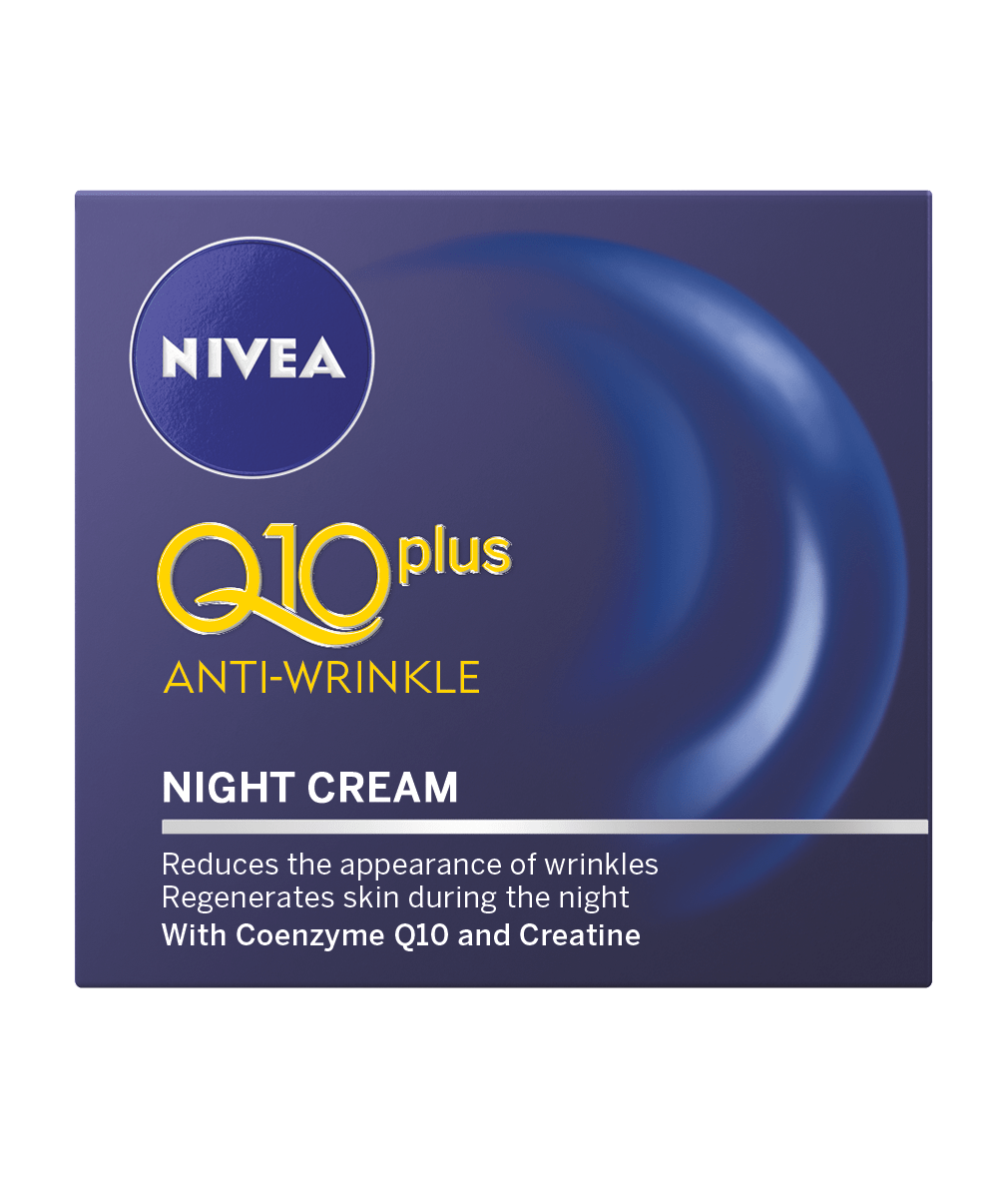 Q10 Plus Anti Wrinkle Night Cream Antiageing Face Cream NIVEA